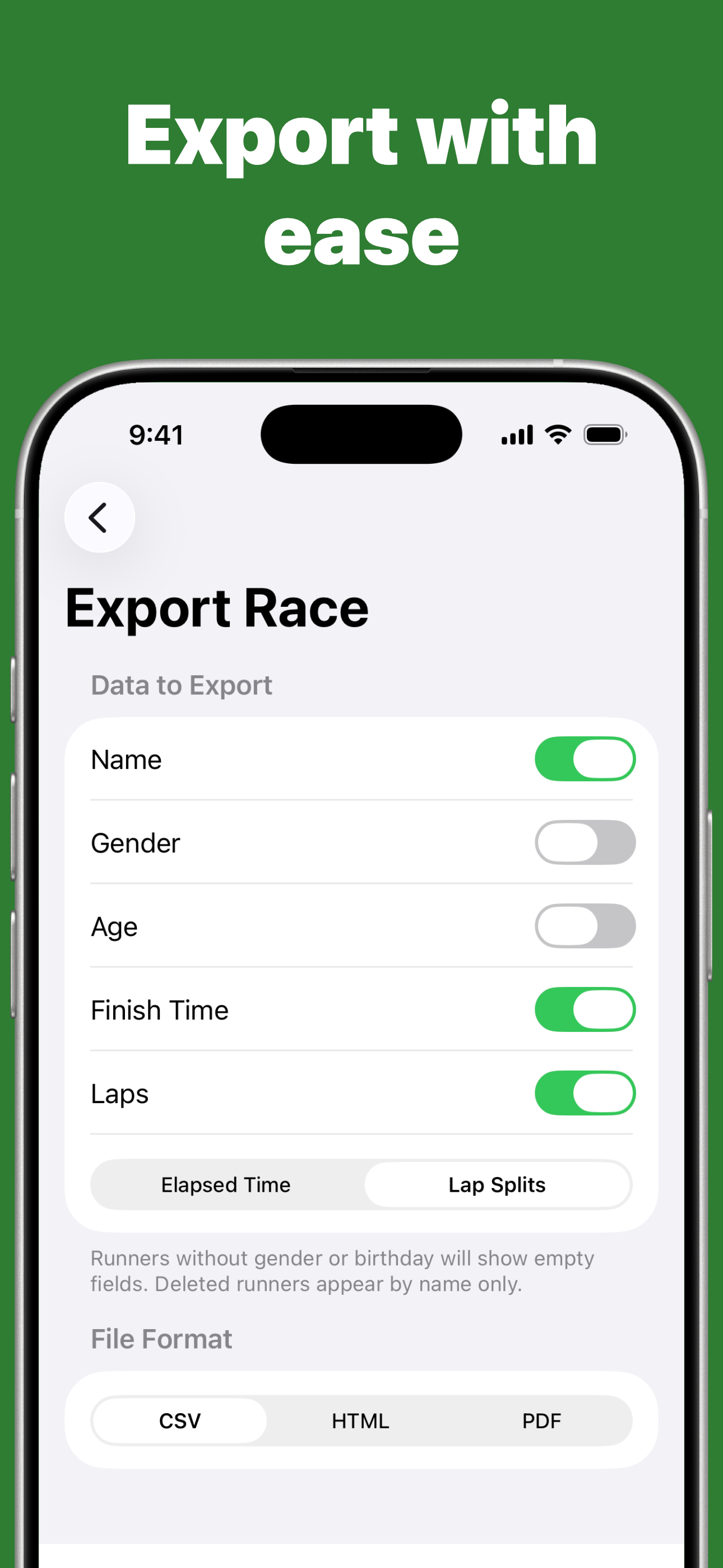 Export with ease